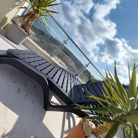 Amazing Gozo Penthouse Sea Views, Hot Tub, Pool, Free Ac דירה Għajnsielem