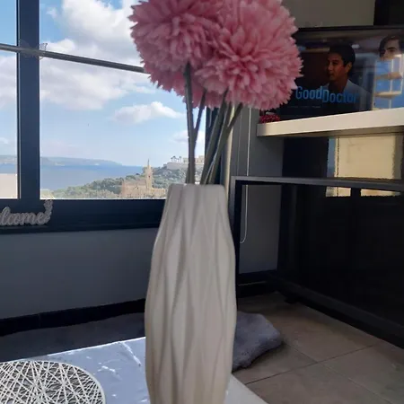 Amazing Gozo Penthouse Sea Views, Hot Tub, Pool, Free Ac דירה *
